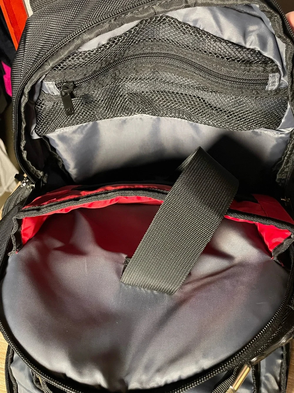 Swiss Gear x Wegner Large Black Laptop Backpack with “Novocure” Logo